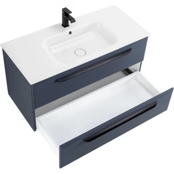 Тумба Grafito 97 см Cezares Eco ECO-CER-1000-2C-SO-GR-P