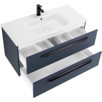 Тумба Grafito 97 см Cezares Eco ECO-CER-1000-2C-SO-GR-P