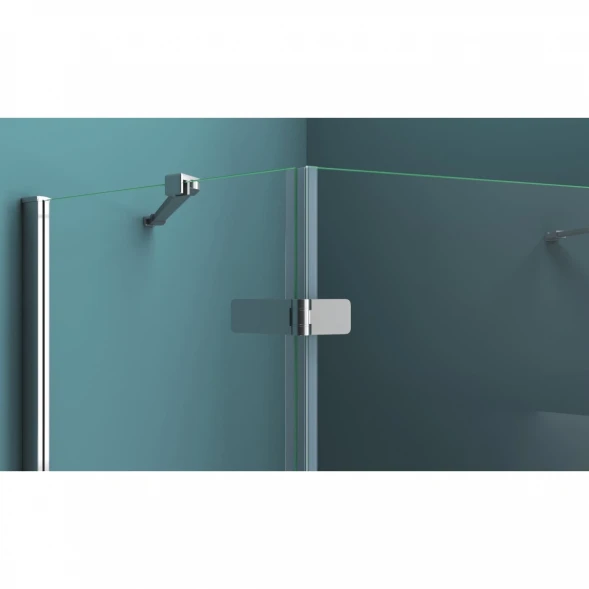 Душевой уголок 90x90 см BelBagno Kraft KRAFT-P-1-90-C-Cr-L прозрачное