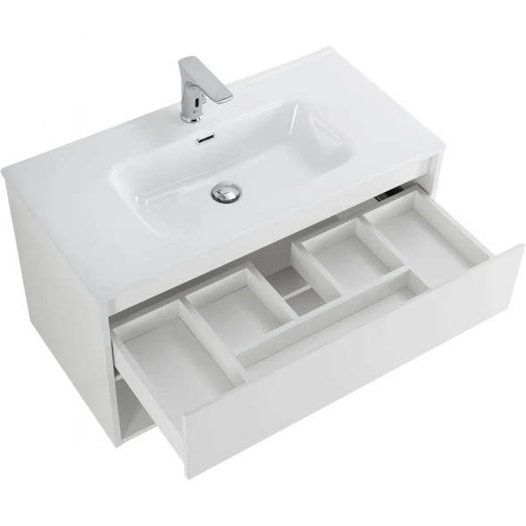 Тумба Bianco Opaco 80 см BelBagno Kraft KRAFT-800-1C-SO-BO
