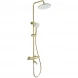 Душевая система Wonzon &amp; Woghand Capsule WW-B3031-A1-BG 230 мм, с термостатом, золотой матовый