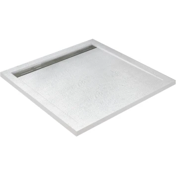 Душевой поддон из литьевого мрамора 100x100 см Cezares TRAY-AS-A-100-30-W