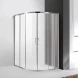 Душевой уголок Cezares Molveno MOLVENO-RH-22-130/120-P-Cr 130x120 см, профиль хром, стекло текстурное