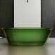 Ванна из полиэфирной смолы Abber Kristall AT9707Emerald 170x75 см, отдельностоящая, зеленый