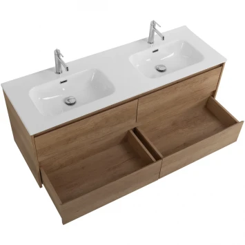 Тумба под раковину BelBagno Kraft KRAFT-1400-4C-SO-2-RNN 140 см, подвесная, Rovere Nebrasca Nature