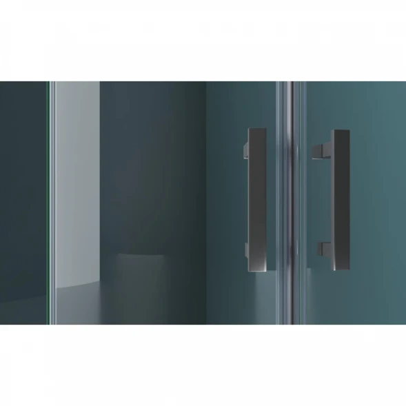 Душевой уголок 100x100 см BelBagno Kraft KRAFT-R-2-100-C-Cr прозрачное