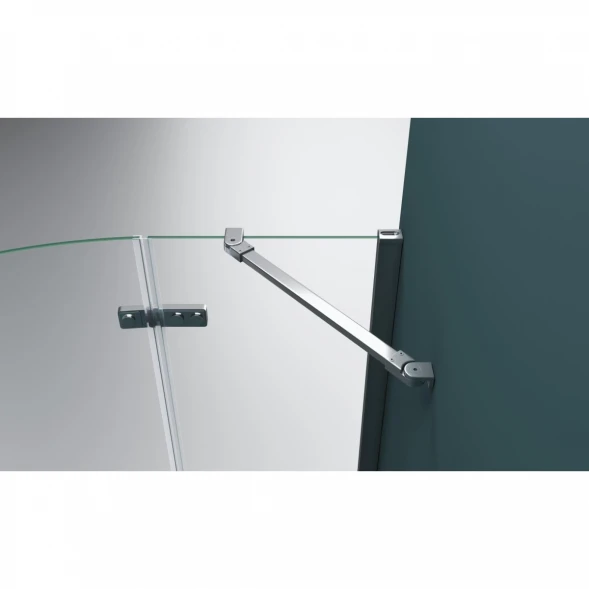 Душевой уголок 100x100 см BelBagno Kraft KRAFT-R-2-100-C-Cr прозрачное