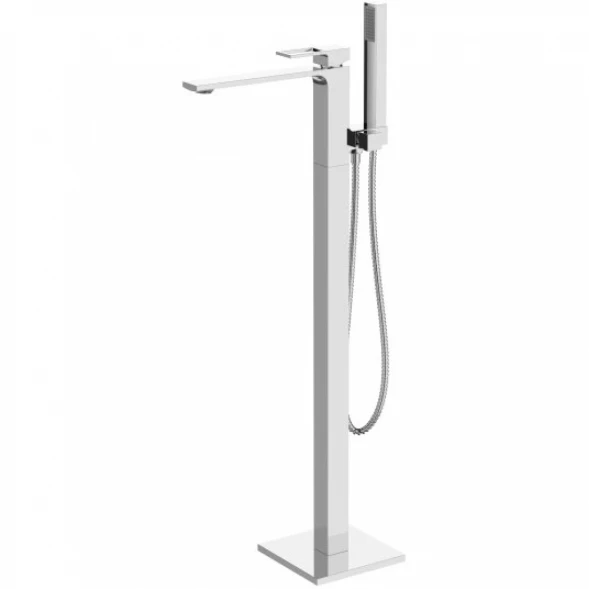 Смеситель напольный для ванны BelBagno Luce LUC-FMT-CRM