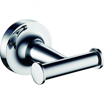 Крючок Wonzon & Woghand Simple WW-6525 двойной, для ванны, хром