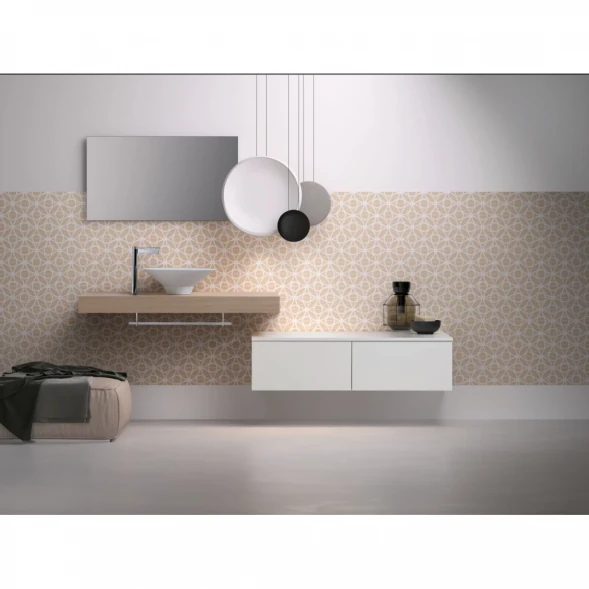 Раковина 45x45 см без декоративной пластины Kerasan Deco Cocktail 480101