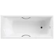 Ванна чугунная Delice Prestige DLR230601R 180x75 см, с отверстиями под ручки, белый