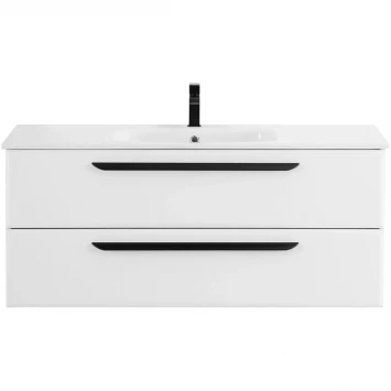 Тумба Bianco Lucido 117 см Cezares Eco ECO-CER-1200-2C-SO-BL