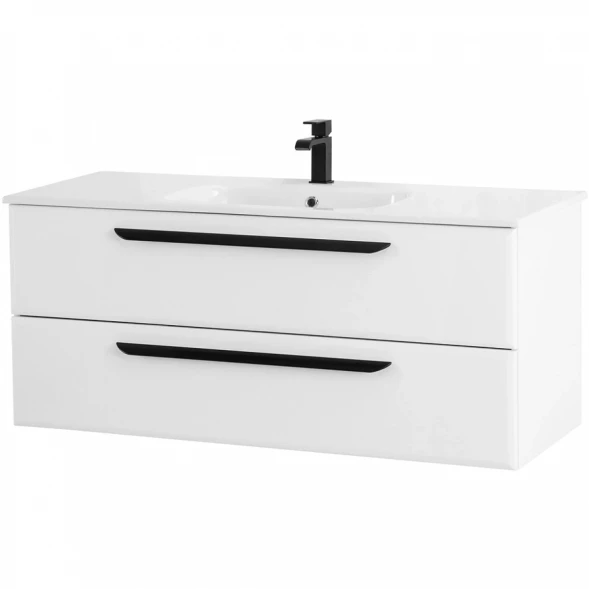 Тумба Bianco Lucido 117 см Cezares Eco ECO-CER-1200-2C-SO-BL
