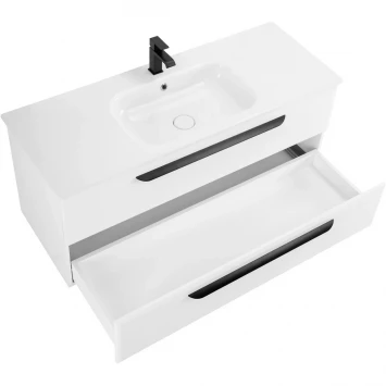Тумба Bianco Lucido 117 см Cezares Eco ECO-CER-1200-2C-SO-BL