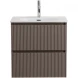 Тумба под раковину BelBagno Uno UNO-MINI-600-2C-SO-СO 60 см, подвесная, бежевый матовый