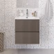Тумба под раковину BelBagno Uno UNO-MINI-600-2C-SO-СO 60 см, подвесная, бежевый матовый