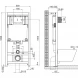 Комплект инсталляция с унитазом BelBagno Prospero BB046CHR/BB2111SC/BB002-80/BB005-PR-CHROME с кнопкой смыва, хром + унитаз подвесной BelBagno Sfera-R безободковый, с сиденьем микролифт, белый