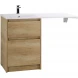 Тумба Rovere Nebrasca Nature 58 см BelBagno Kraft KRAFT-LVD-580/1200-2C-PIA-RNN