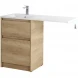 Тумба Rovere Nebrasca Nature 58 см BelBagno Kraft KRAFT-LVD-580/1200-2C-PIA-RNN