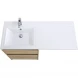 Тумба Rovere Nebrasca Nature 58 см BelBagno Kraft KRAFT-LVD-580/1200-2C-PIA-RNN