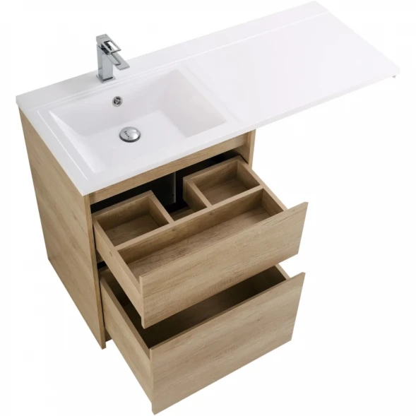 Тумба Rovere Nebrasca Nature 58 см BelBagno Kraft KRAFT-LVD-580/1200-2C-PIA-RNN