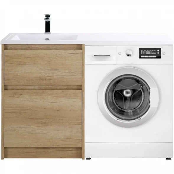 Тумба Rovere Nebrasca Nature 58 см BelBagno Kraft KRAFT-LVD-580/1200-2C-PIA-RNN