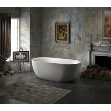 Акриловая ванна BelBagno BB27 150x78 см, отдельностоящая, белый