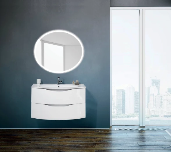 Зеркало 75x90 см BelBagno SPC-VST-750-900-LED-BTN