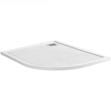 Душевой поддон BelBagno Uno TRAY-MR-UNO-RH-120/90-550-35-W-L-CR 120x90 см L, из литьевого мрамора, асимметричный, белый