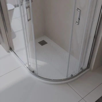 Душевой поддон BelBagno Uno TRAY-MR-UNO-RH-120/90-550-35-W-L-CR 120x90 см L, из литьевого мрамора, асимметричный, белый