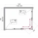Душевой уголок 120x90 см BelBagno Uno UNO-195-AH-2-120/90-C-Cr прозрачное