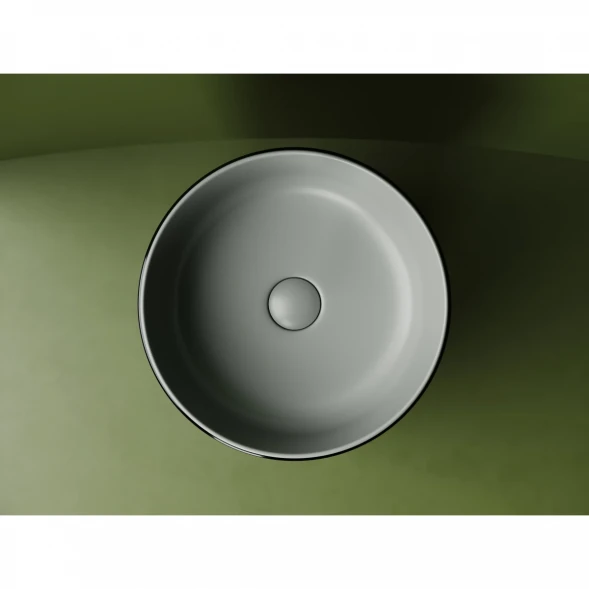 Раковина-чаша Ceramica Nova Element CN6073MH 35,6x35,6 см, накладная, антрацит матовый