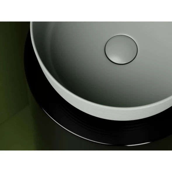 Раковина-чаша Ceramica Nova Element CN6073MH 35,6x35,6 см, накладная, антрацит матовый