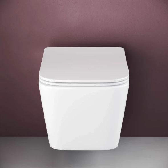 Комплект подвесной унитаз Ceramica Nova Metric CN3007 + система инсталляции Ceramica Nova Envision Round CN1001W + CN1000