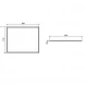 Зеркало без подсветки 90x72 см BelBagno SPC-90-72