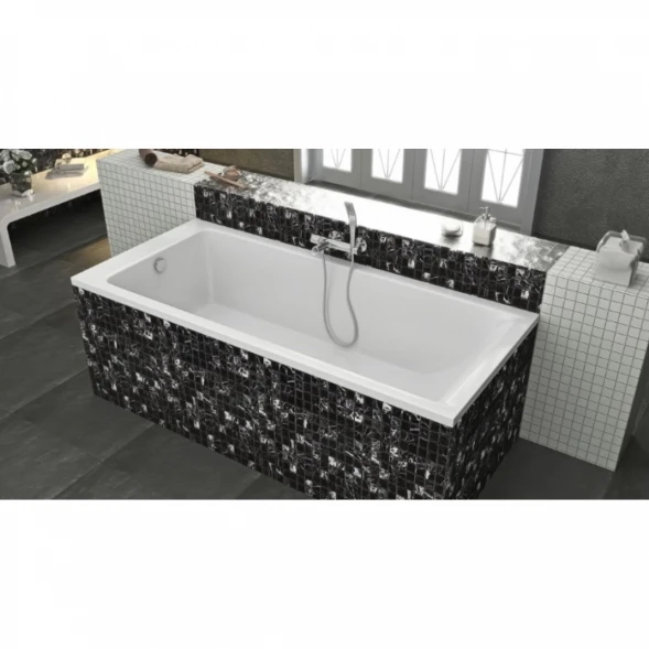 Ванна из литьевого мрамора Marmo Bagno Ницца MB-N170-70 170x70 см, белый