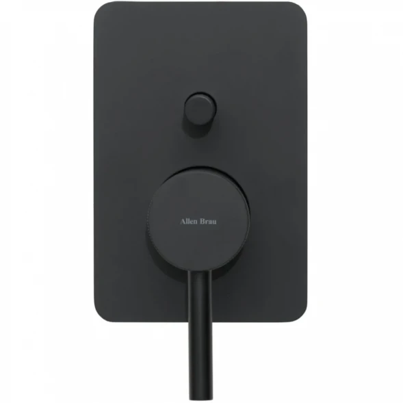 Смеситель для ванны Allen Brau Priority X2 5.31011-31 встраиваемый, черный матовый