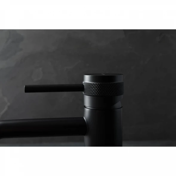 Смеситель для раковины Allen Brau Priority 5.31A01-31 без донного клапана, черный матовый