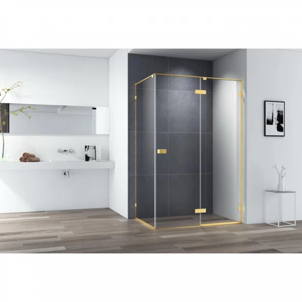 Душевой уголок 98x80 см Cezares BELLAGIO-AH-1-100/80-C-BORO прозрачное