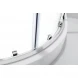 Душевой уголок Cezares Molveno MOLVENO-RH-22-120/110-P-Cr 120x110 см, профиль хром, стекло текстурное