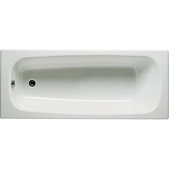 Ванна чугунная Roca Continental 21290300R 150x70 см, белый