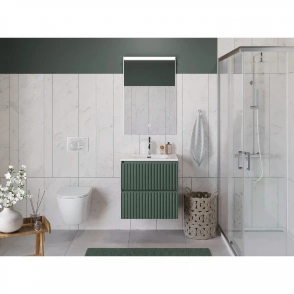 Тумба под раковину BelBagno Uno UNO-600-2C-SO-VO 60 см, подвесная, еловый матовый