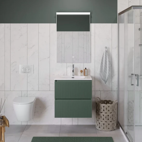 Тумба под раковину BelBagno Uno UNO-600-2C-SO-VO 60 см, подвесная, еловый матовый