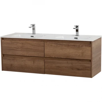 Тумба под раковину BelBagno Kraft KRAFT-1200-4C-SO-2-RT 120 см, подвесная, Rovere Tabacco