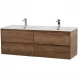 Тумба под раковину BelBagno Kraft KRAFT-1200-4C-SO-2-RT 120 см, подвесная, Rovere Tabacco