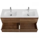 Тумба под раковину BelBagno Kraft KRAFT-1200-4C-SO-2-RT 120 см, подвесная, Rovere Tabacco