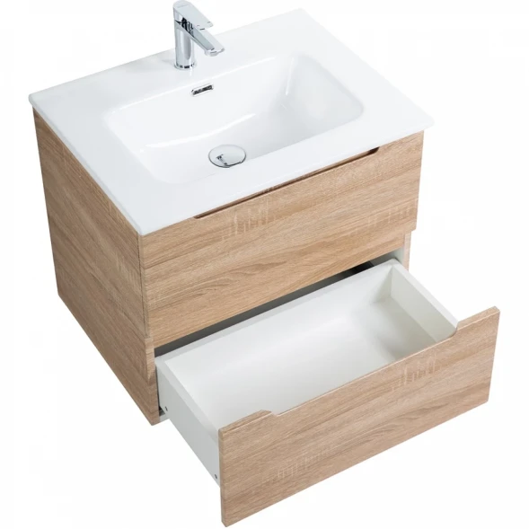 Тумба Rovere Bianco 59,6 см BelBagno Etna ETNA-600-2C-SO-WO-P