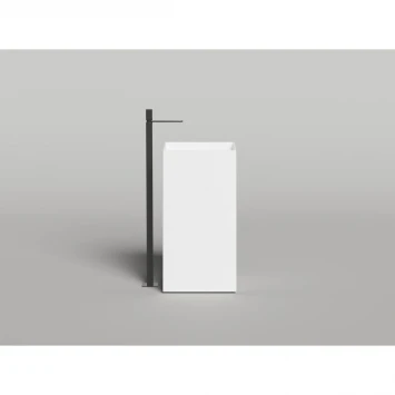 Раковина-чаша Salini S-Stone Armonia Square 01 130521M 46x46 см, напольная, белый матовый