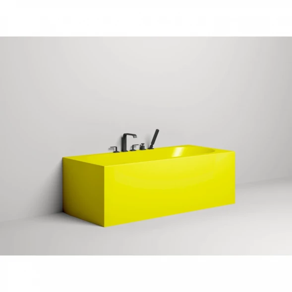 Ванна из литьевого мрамора Salini S-Sense Fabia 102612GF 180x80 см, покраска по RAL глянец полностью