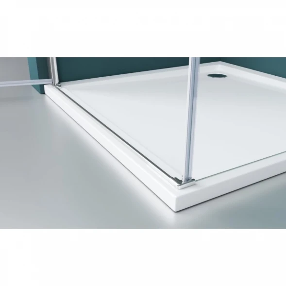 Душевой уголок 80x100 см BelBagno Etna ETNA-AH-1-80/100-C-Cr прозрачное